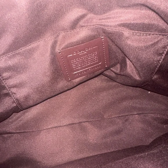 Coach Emma Satchel F34280 Colorblock Signature + Snake Handles Crossbody - Picture 8 of 13